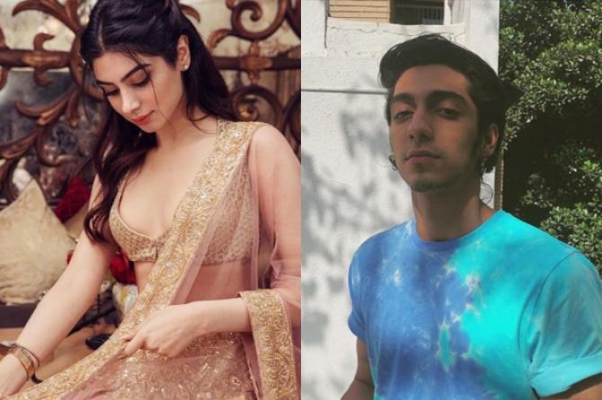 Khushi kpoor and Ahaan Pandey