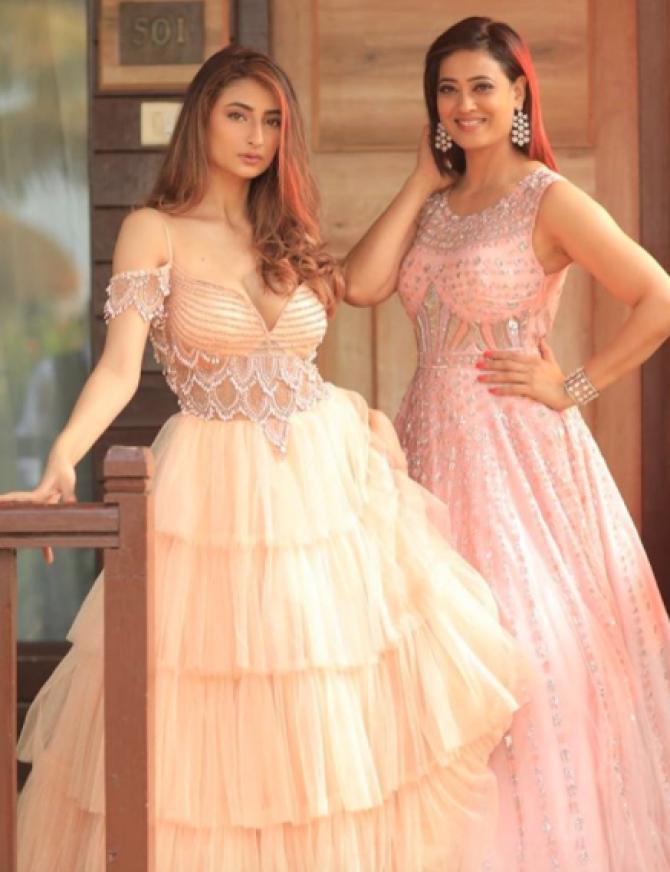 Shweta Tiwari and Palak Tiwari 