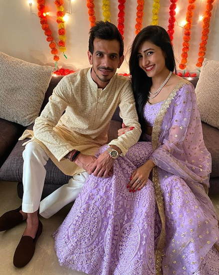 Yuzvendra Chahal and Dhanashree Verma