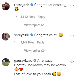 Yuzvendra Chahal and Dhanashree Verma