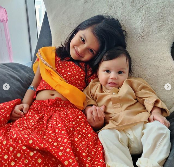 Aryaan Roy and Reanna Roy