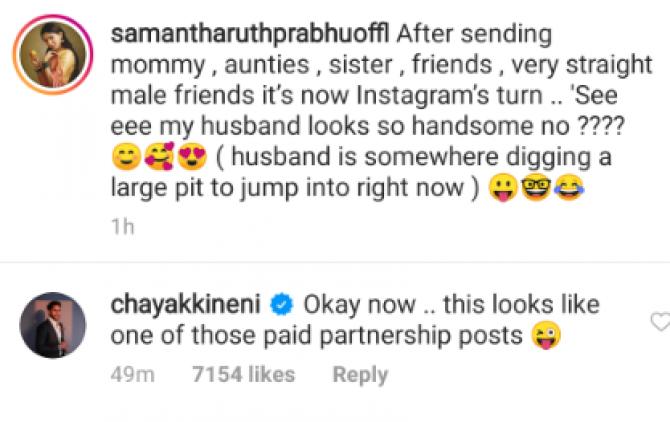 Samantha Akkineni and Naga Chaitanya