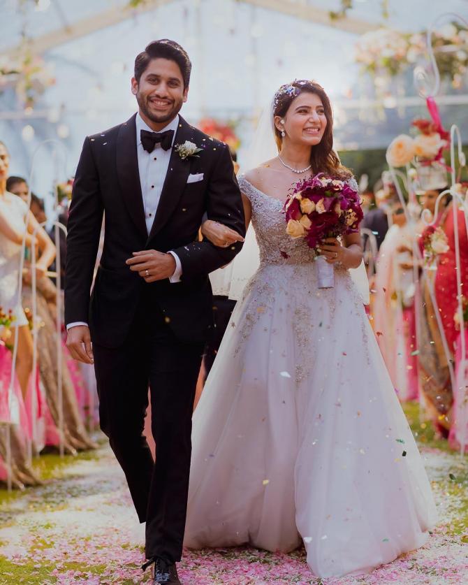 Samantha Akkineni and Naga Chaitanya 