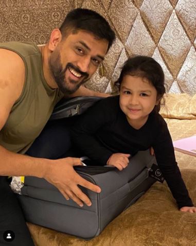 Ziva MS DHoni