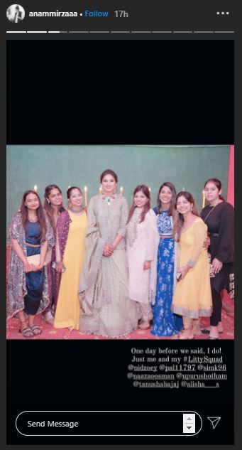 Anam Mirza Wedding