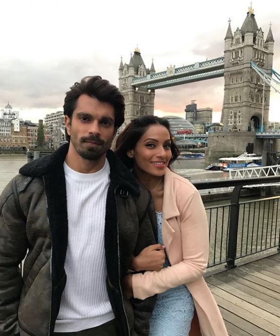 Bipasha Basu Singh Grover and Karan Singh Grover