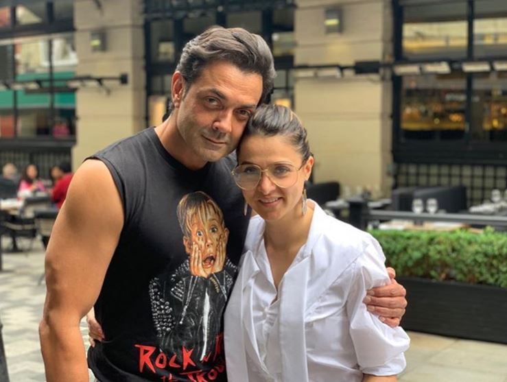 Bobby Deol and Tania Deol