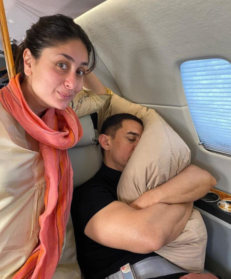 Kareena Kapoor Khan and Aamir Khan