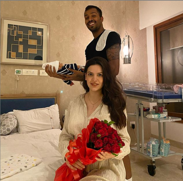  Hardik Pandya and Natasa Stankovic