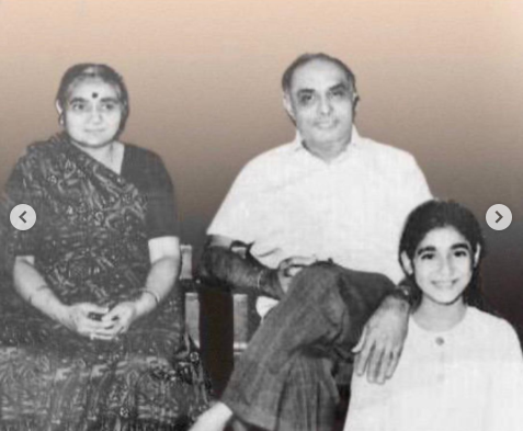 Tina Ambani's father