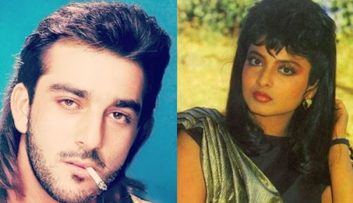 Sanjay Dutt and Rekha