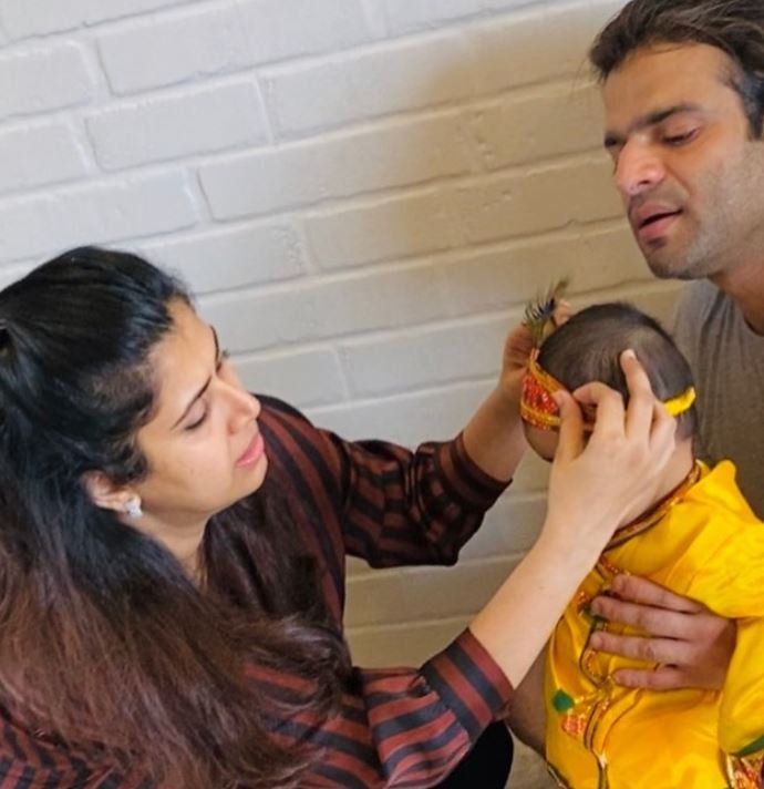 Karan Patel, Ankita Bhargava and Mehr Patel