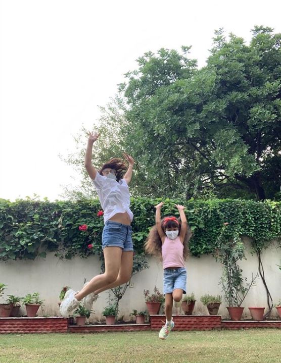 Tahira Kashyap Khurrana and Varushka Khurrana