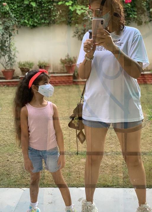 Tahira Kashyap Khurrana and Varushka Khurrana