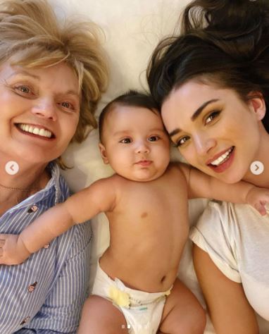 Amy Jackson WIth Son
