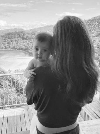 Amy Jackson WIth Son