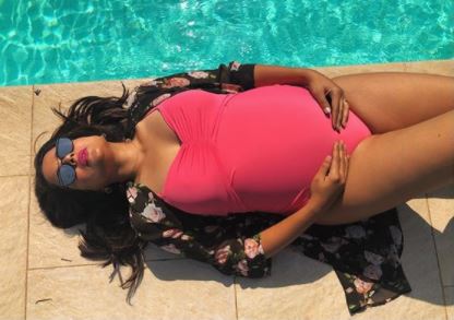 Sameera Reddy Baby Bump