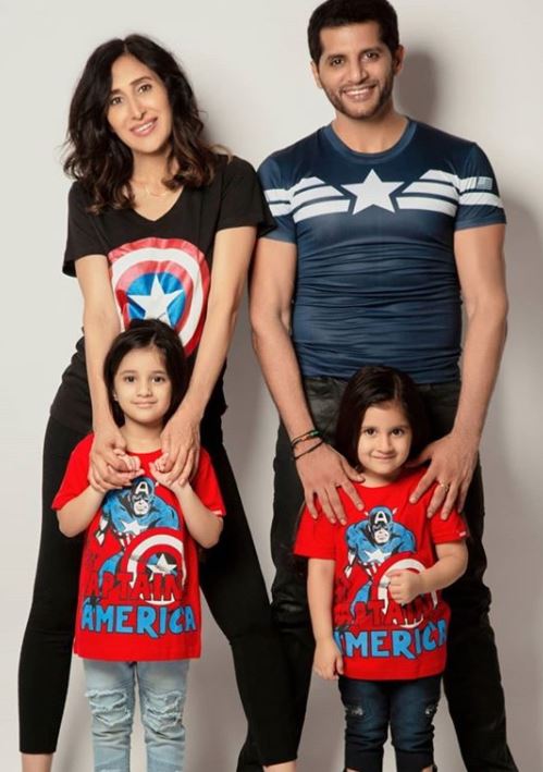 Karanvir Bohra, Teejay Sidhu, Bella and Vienna