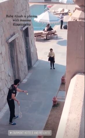 Rajeev Sen With Alisah