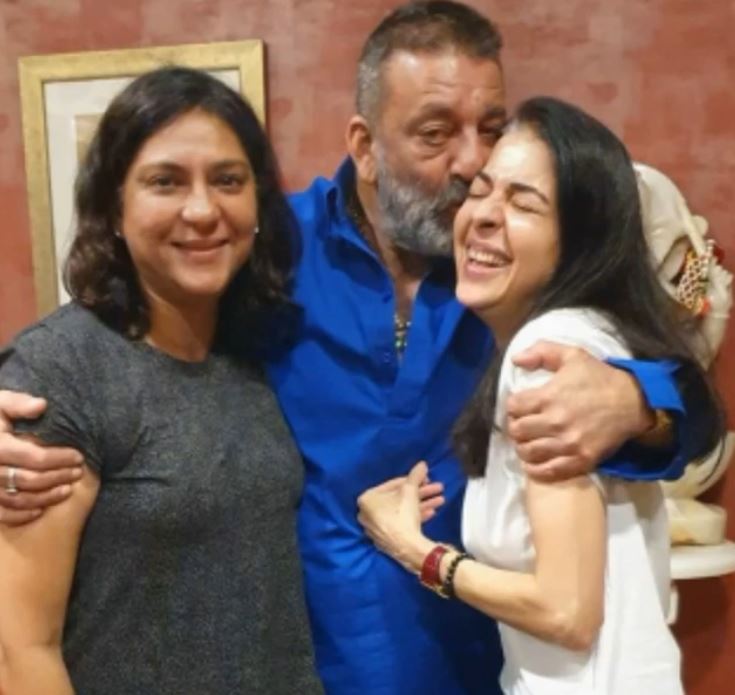 Sanjay Dutt, Priya Dutt and Namrata Dutt