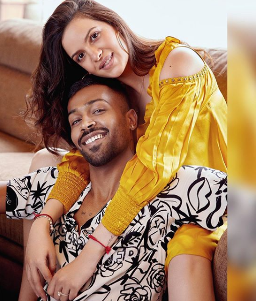 Hardik Pandya and Natasa Stankovic