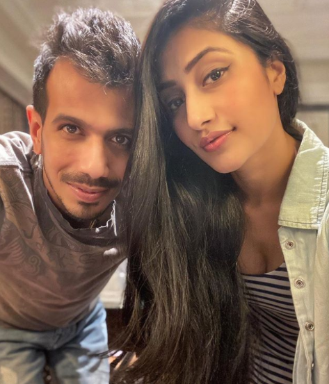 Yuzvendra Chahal and Dhanashree Verma