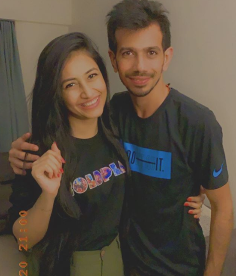 Yuzvendra Chahal and Dhanashree Verma