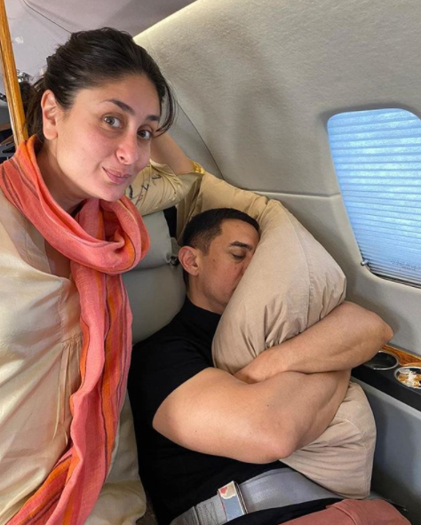 Kareena Kapoor Khan and Aamir Khan