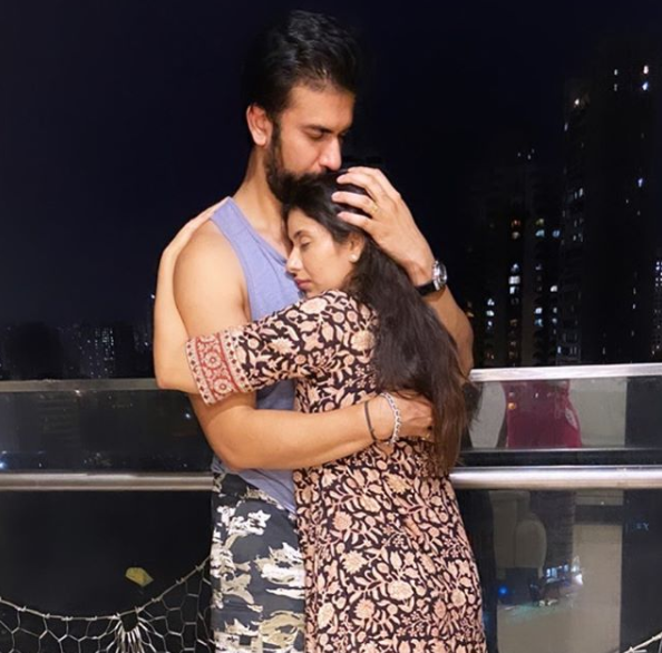 Charu Asopa Sen and Rajeev Sen