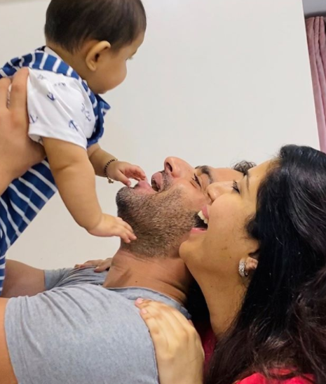 Ankita Karan Patel and Karan Patel