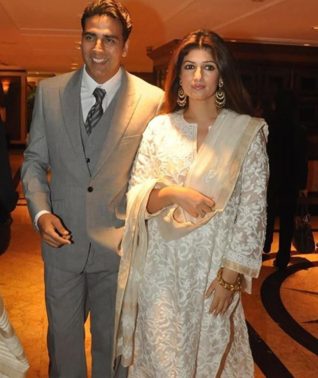  Akshay Kumar and Twinkle Khanna