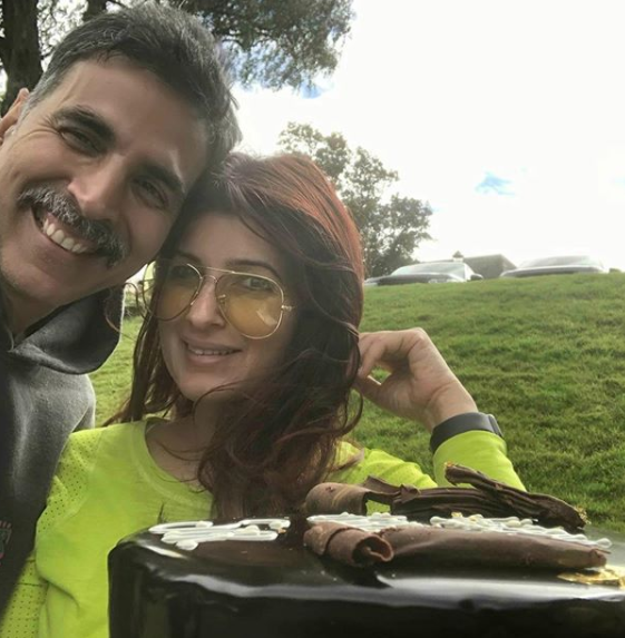 Akshay Kumar and Twinkle Khanna