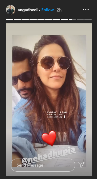 Neha Dhupia and Angad Bedi