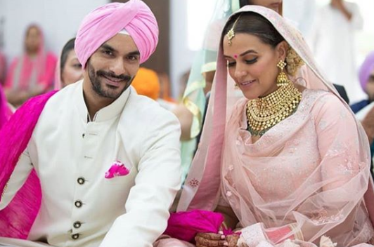 Neha Dhupia And Angad bedi