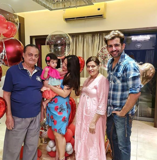 Mahhi Vij and Jay Bhanushali