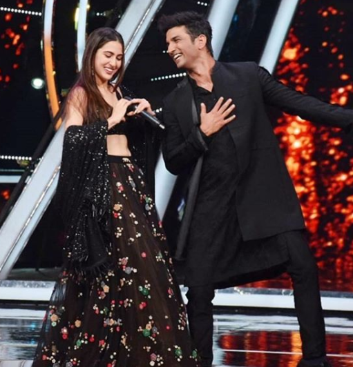 Sara Ali Khan and SSR