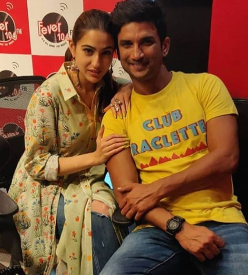 Sara Ali Khan and SSR