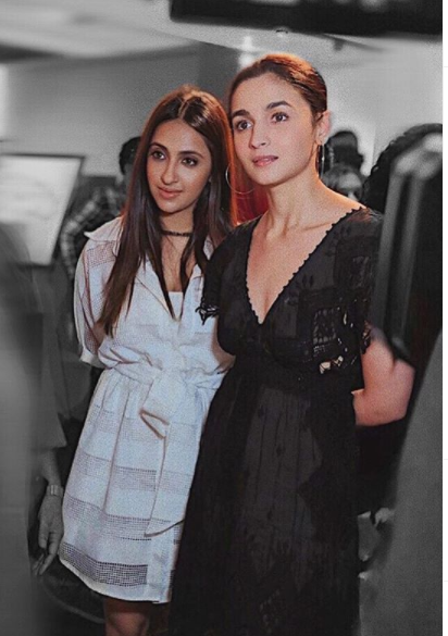 Alia Bhatt and Akansha Ranjan Kapoor 