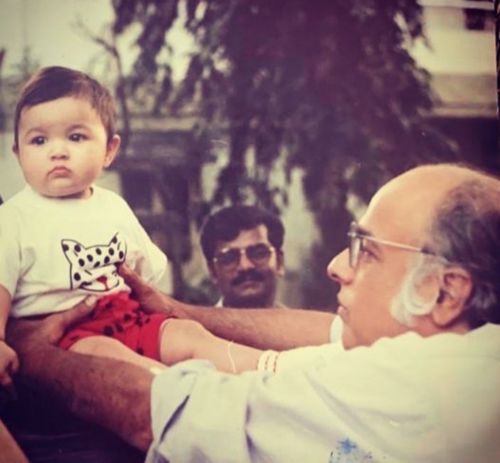 Mahesh Bhatt and Alia Bhatt