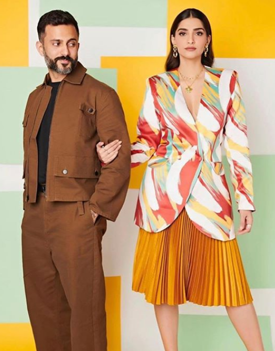 Sonam Kapoor Ahuja and Anand Ahuja