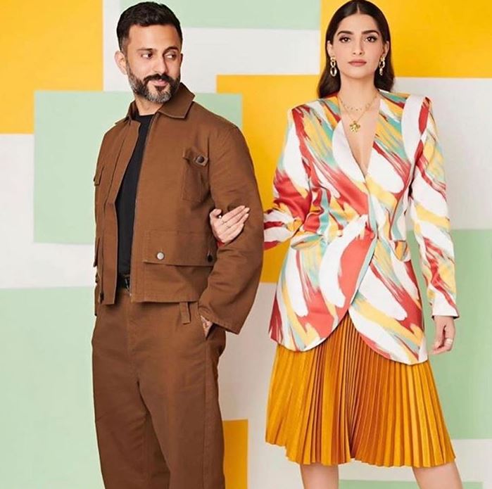 Sonam Kapoor Ahuja and Anand Ahuja