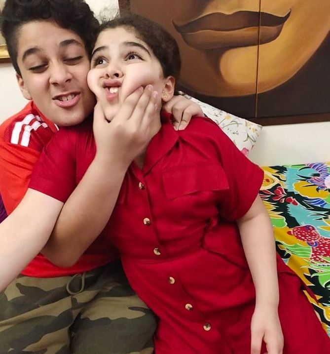 Zeus Irani and Zara Irani