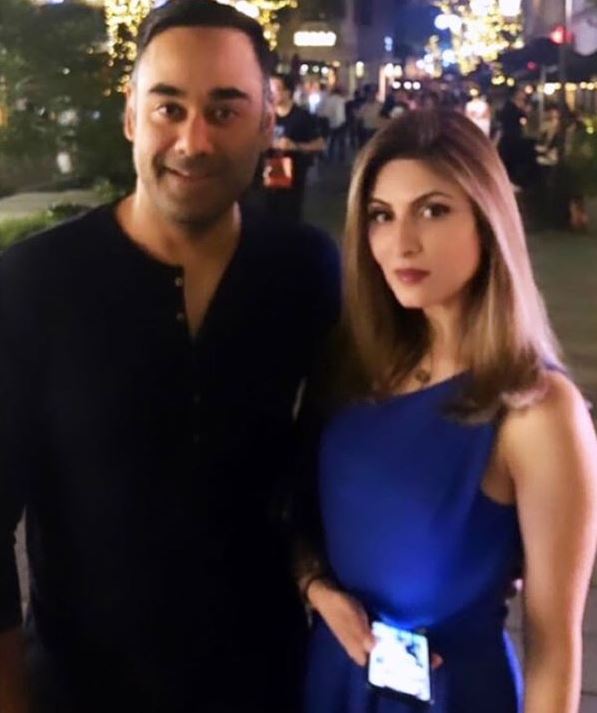 Riddhima Kapoor Sahni and Bharat Sahni