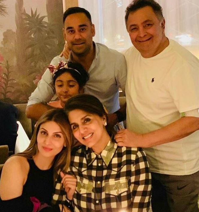 Riddhima Kapoor Sahni and Bharat Sahni