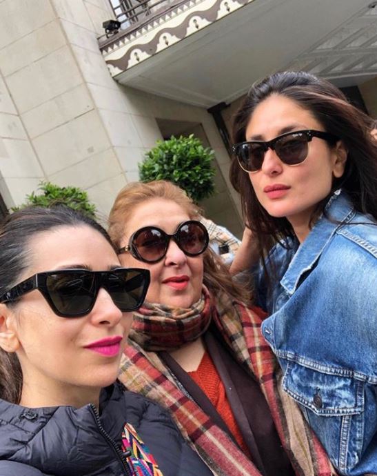 Karisma Kapoor Rima Jain and Kareena Kapoor Khan