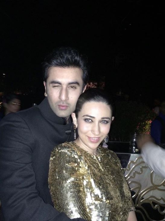 Karisma Kapoor and Ranbir Kapoor
