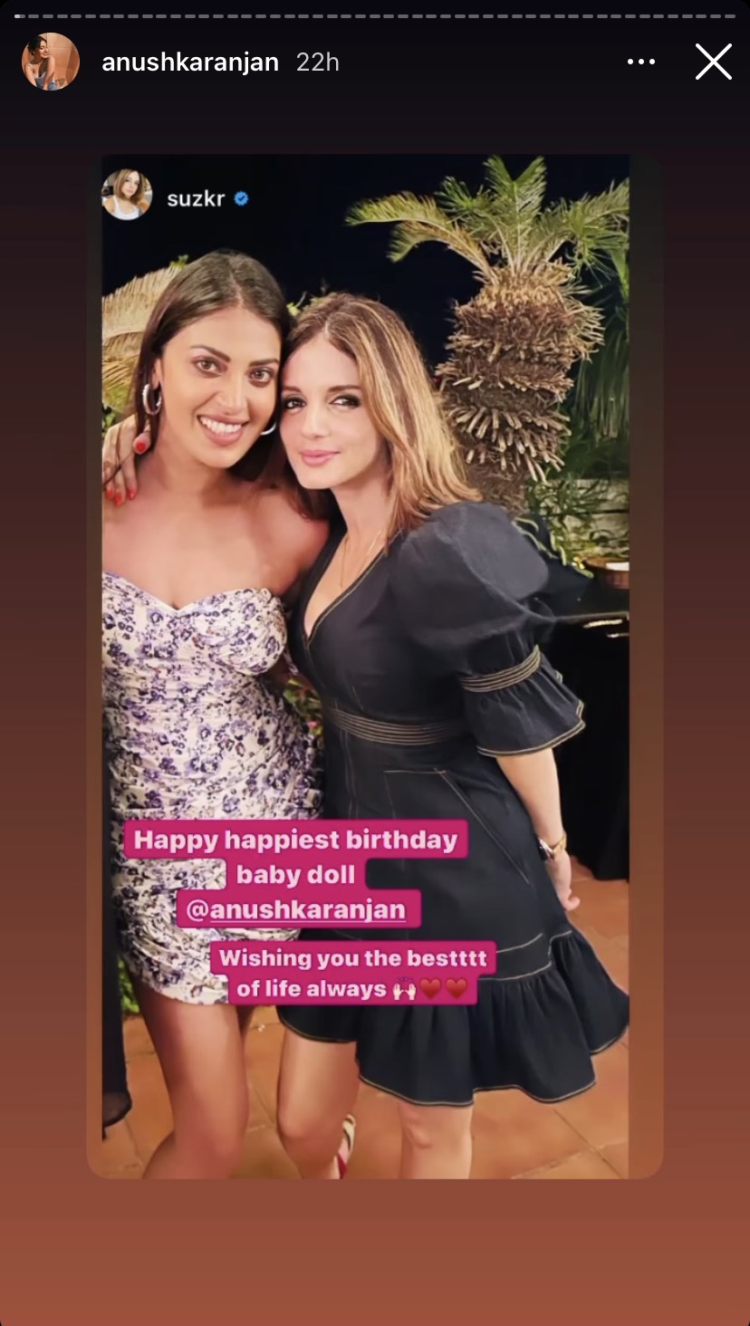 Anushka Ranjan Bachelor Party