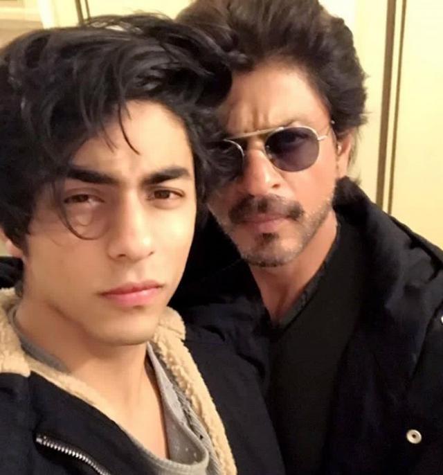 Shah Rukh and Aryan