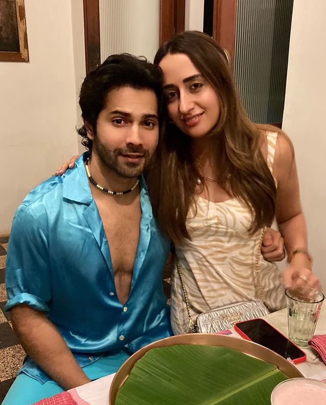 Varun with Natasha