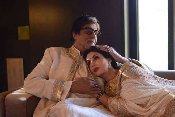 Amitabh Bachchan and his daughter, Shweta